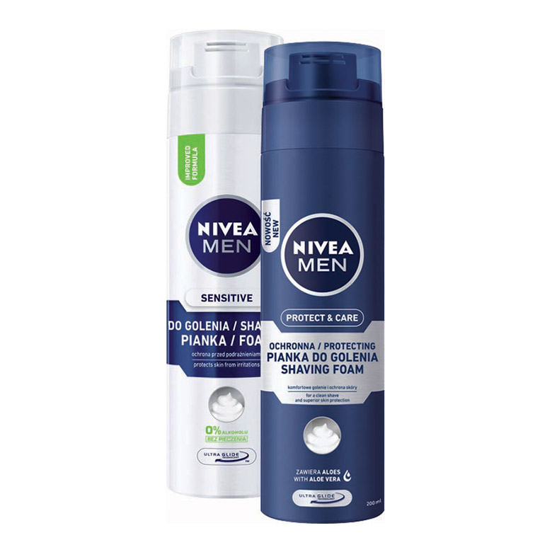 Pianka Nivea do golenia 200ml sort esklep.polomarket.pl