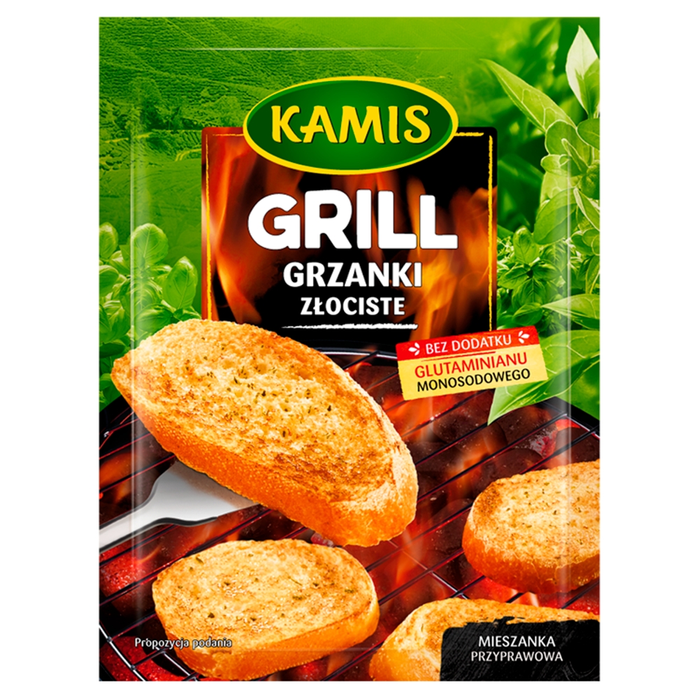 Przyprawa do grzanek złoci.z grilla Kamis 15g esklep.polomarket.pl