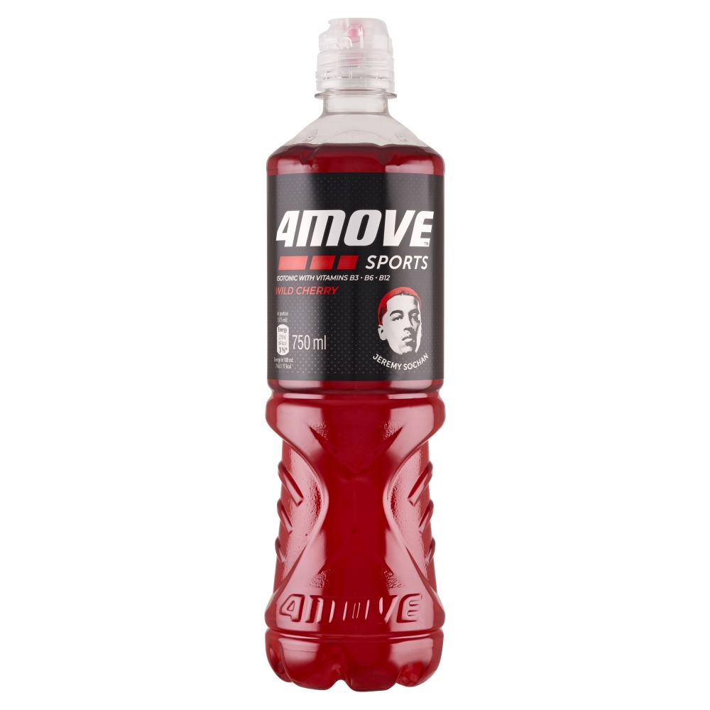 Napój Isotonic Wild Cherry 4Move 0,75l