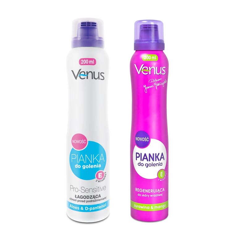 Pianka do golenia Venus sort.200ml