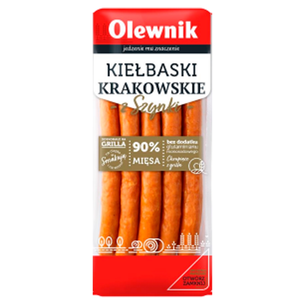 Kiełbaski krakowskie z szynki  200g