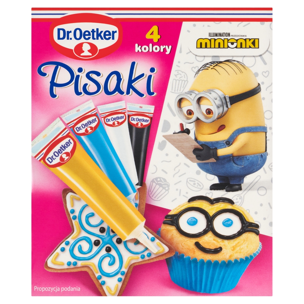 Pisaki minionkowe Dr.Oetker 76g