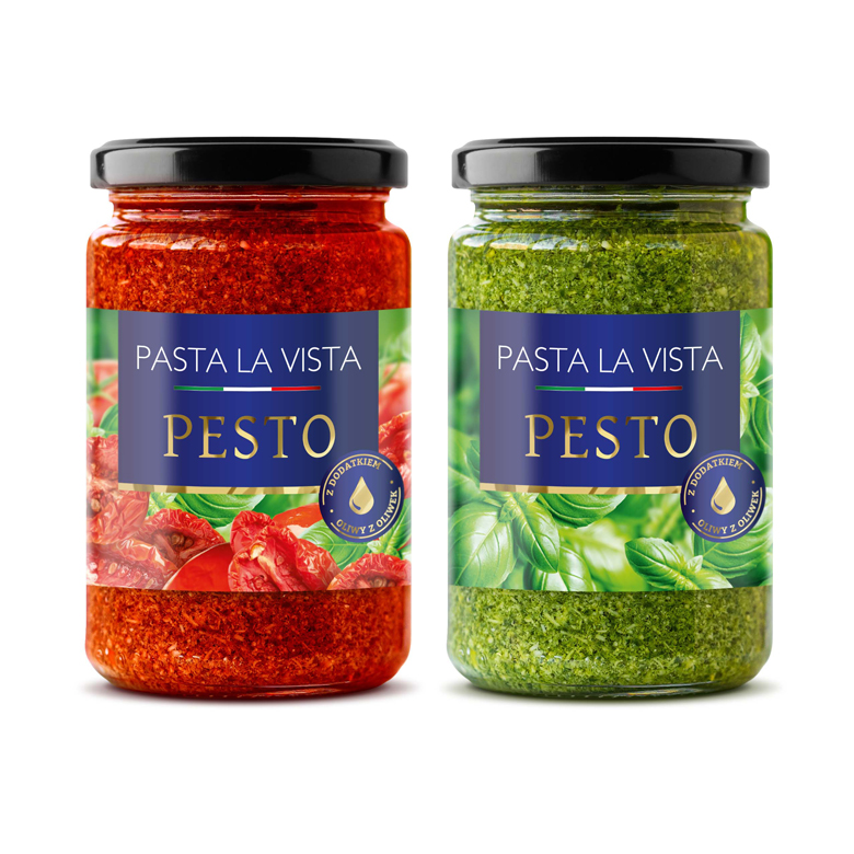 Pasta la vista pesto ziel/czer.sort 190g