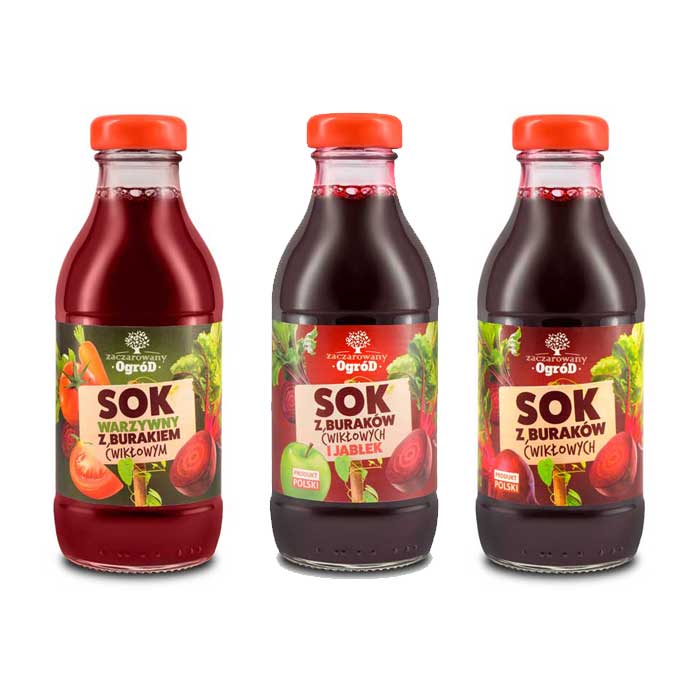 Zacza. Ogród Sok z buraczków 300ml sort