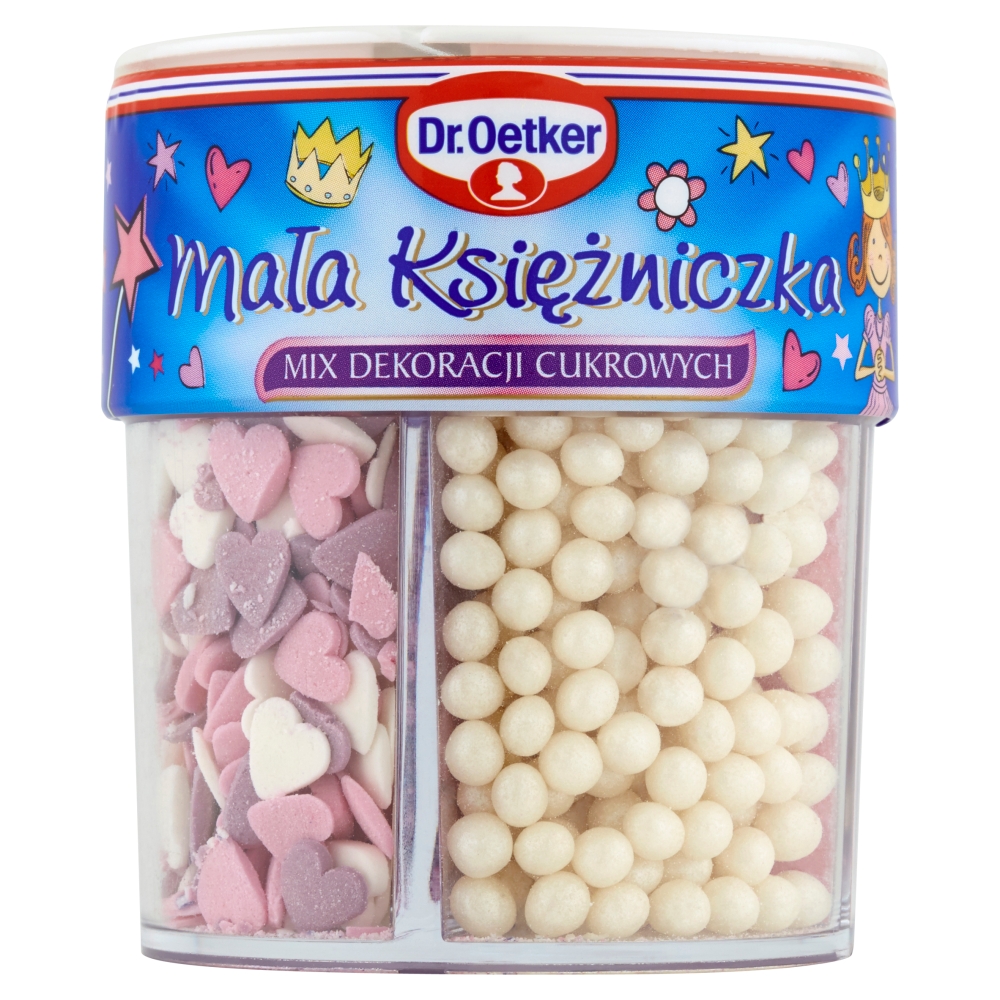 Mała Księżniczka - mix dekoracji cukrowych Dr Oetker 78g esklep.polomarket.pl