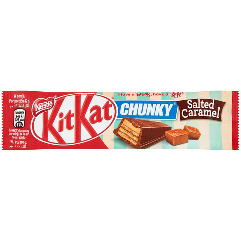 Baton Penut Butter Chunky Kit Kat 40g esklep.polomarket.pl