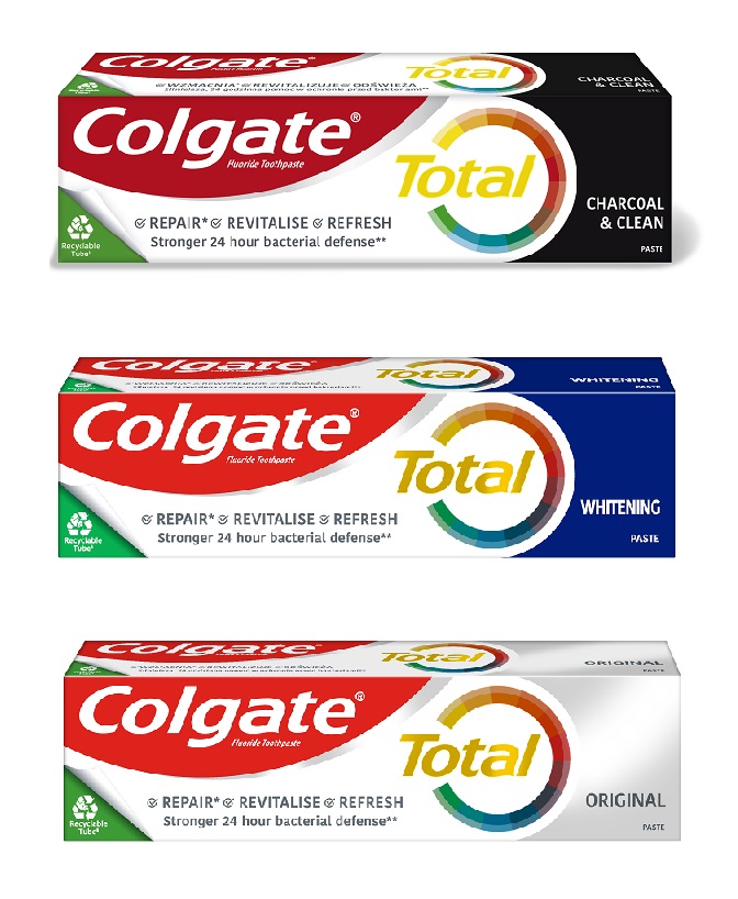 Pasta do zębów Total Colgate sort 75ml