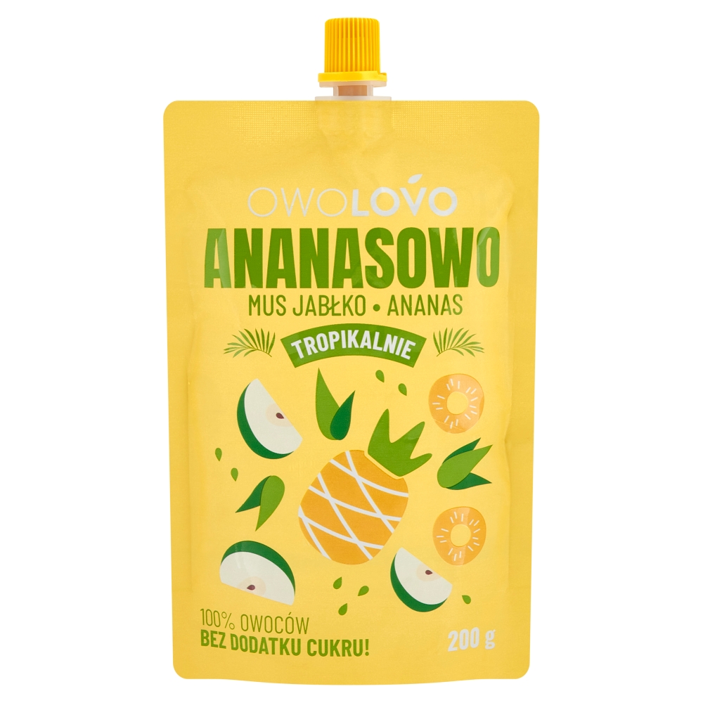 Mus Owocowy Sort 3 100% sezon Owolovo 200g