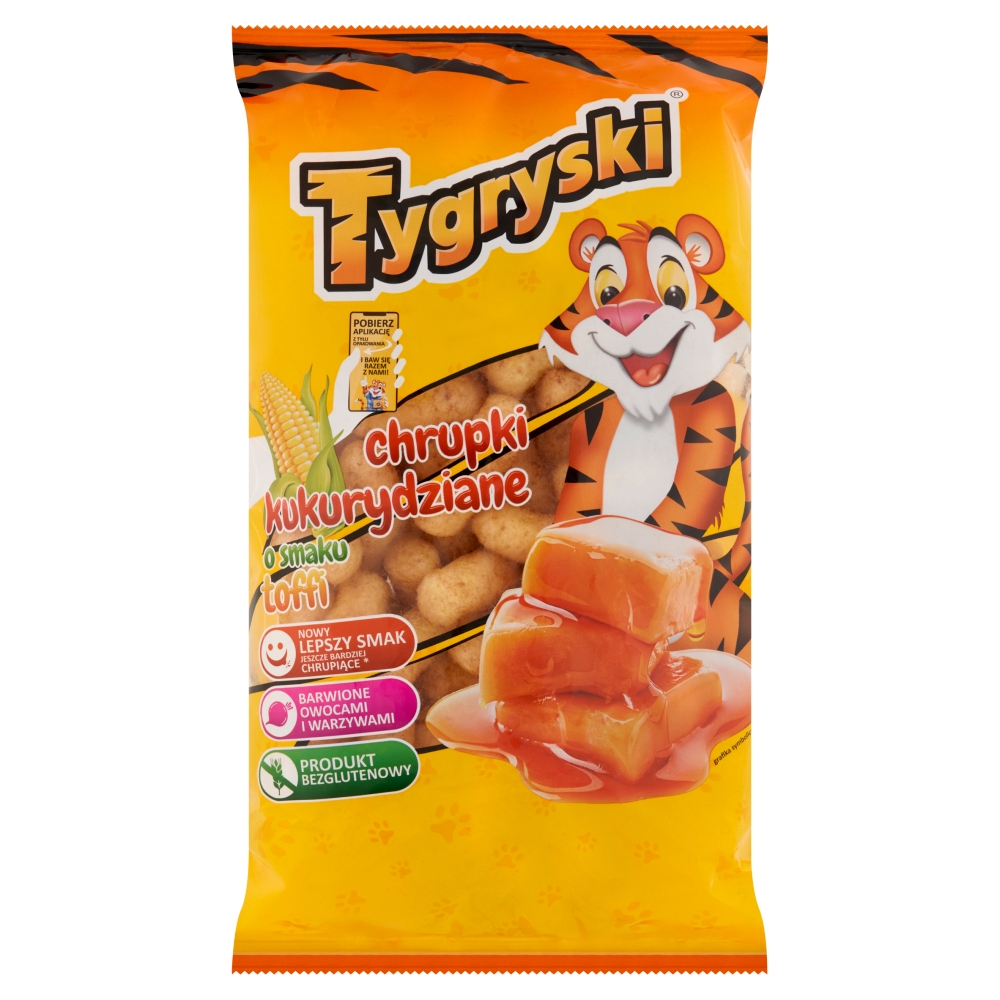 Chrupki Tygryski toffi 70g