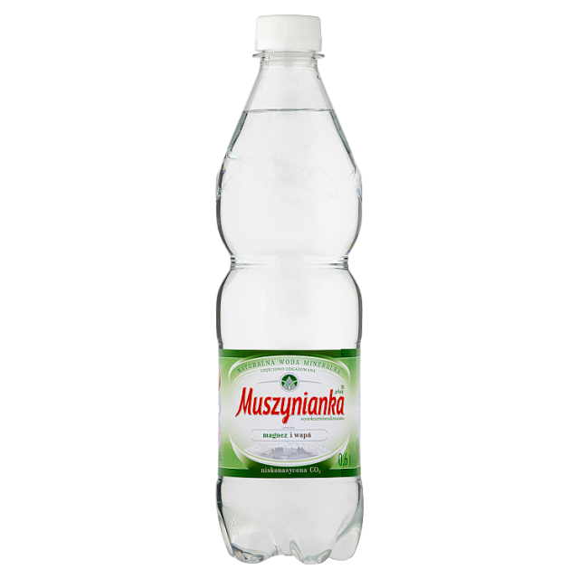 Woda mineralna niskonasycona Muszynianka 0,6l esklep.polomarket.pl