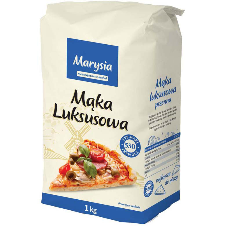 Mąka pszenna Luksusowa T550 Marysia 1kg