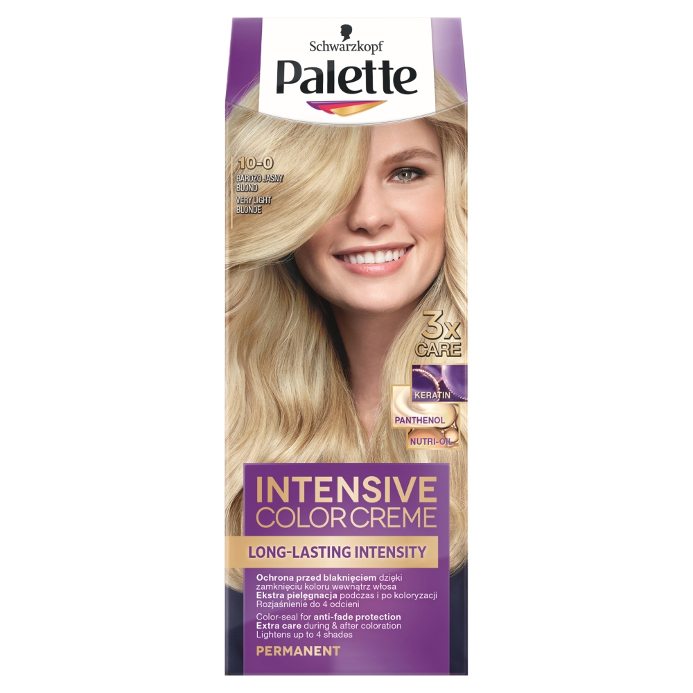 Farba Do Włosów Jasne Blond Palette 10-0