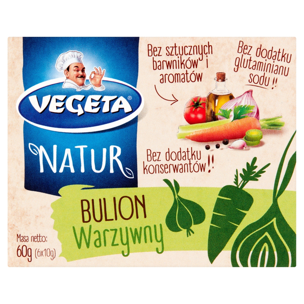Bulion warzywny Vegeta Natur 60g esklep.polomarket.pl