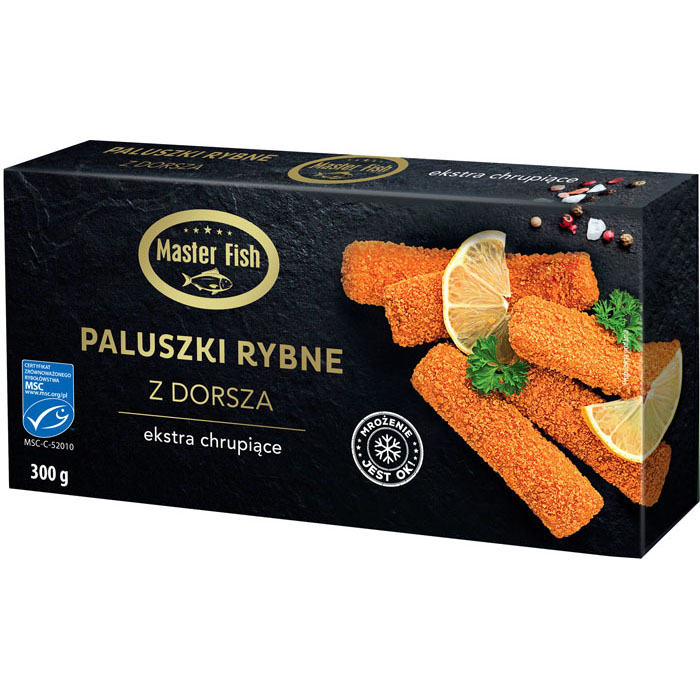 Master Fish paluszki z dorsza 300g