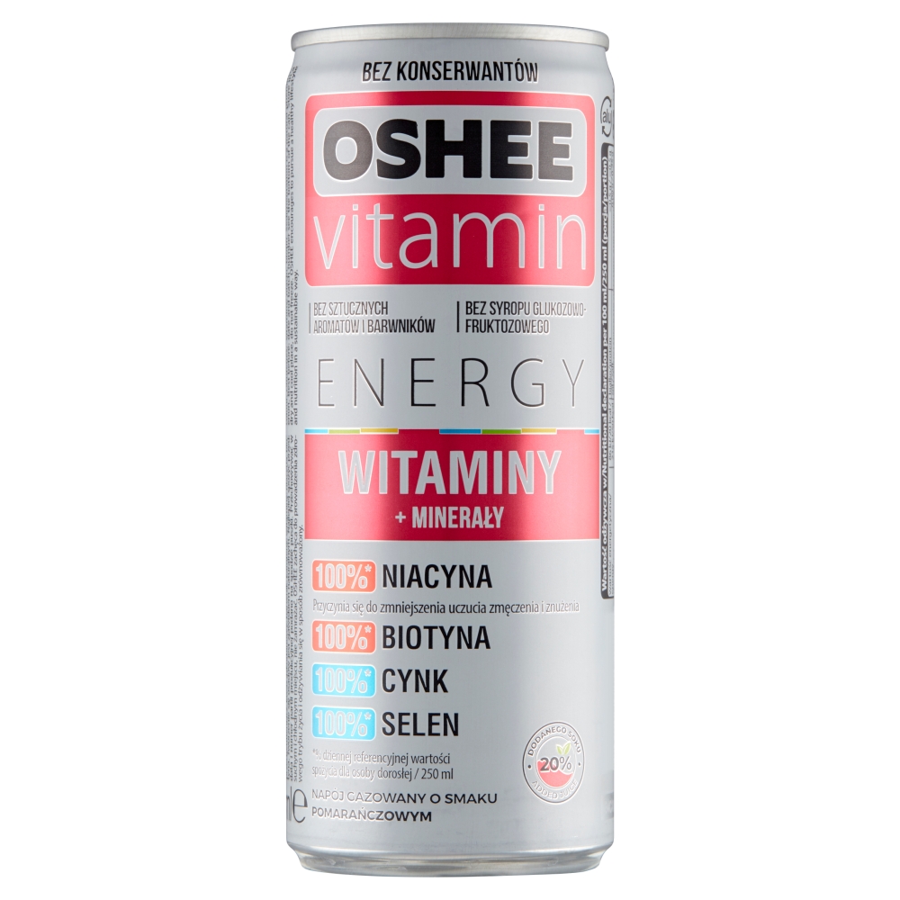 Napój Oshee Vitamin Energy Sort 250ml esklep.polomarket.pl