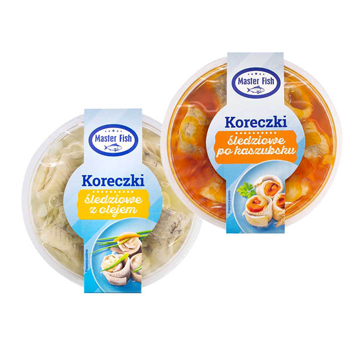 Koreczki śledziowe Master Fish sort. 250g