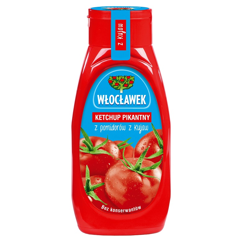 Ketchup  pikantny Włocławek 480g esklep.polomarket.pl