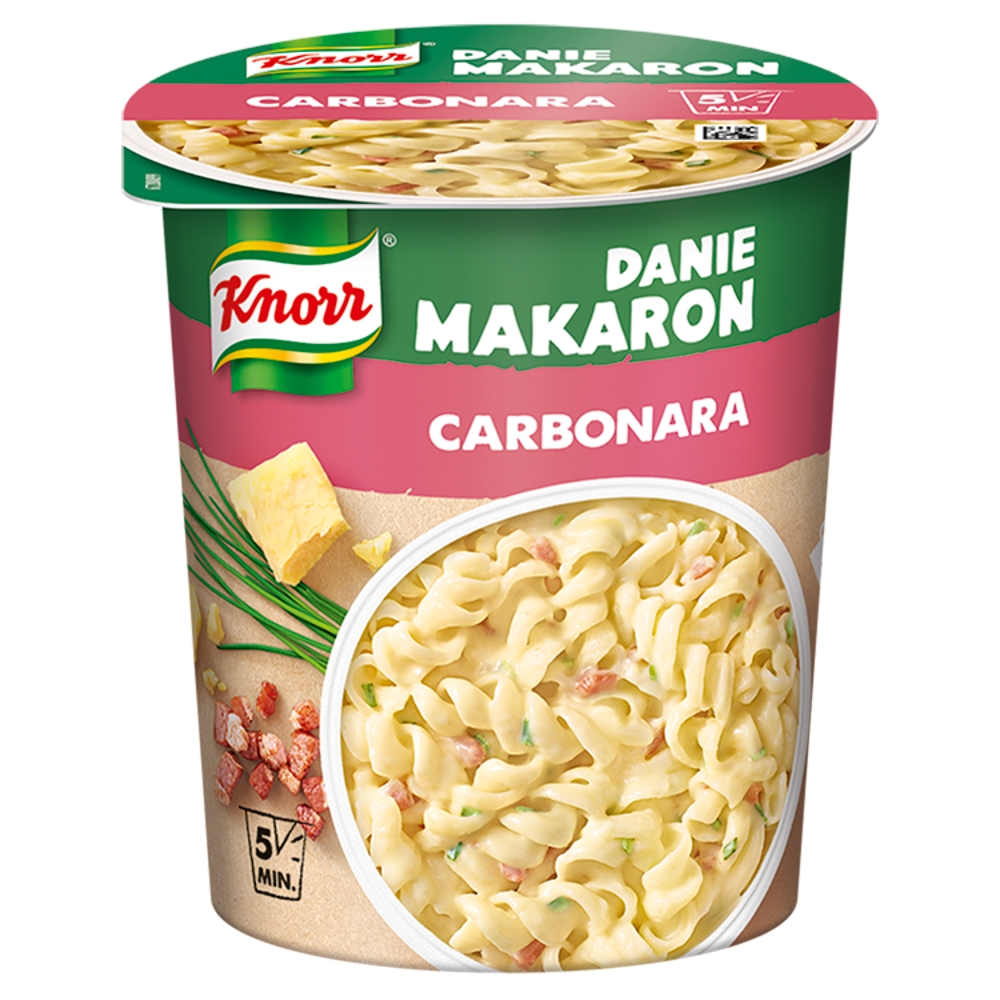 Knorr Danie Makaron z sosem serowo-smietanowym 55g esklep.polomarket.pl