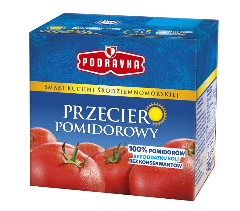 Przecier pomidorowy Podravka 500g esklep.polomarket.pl