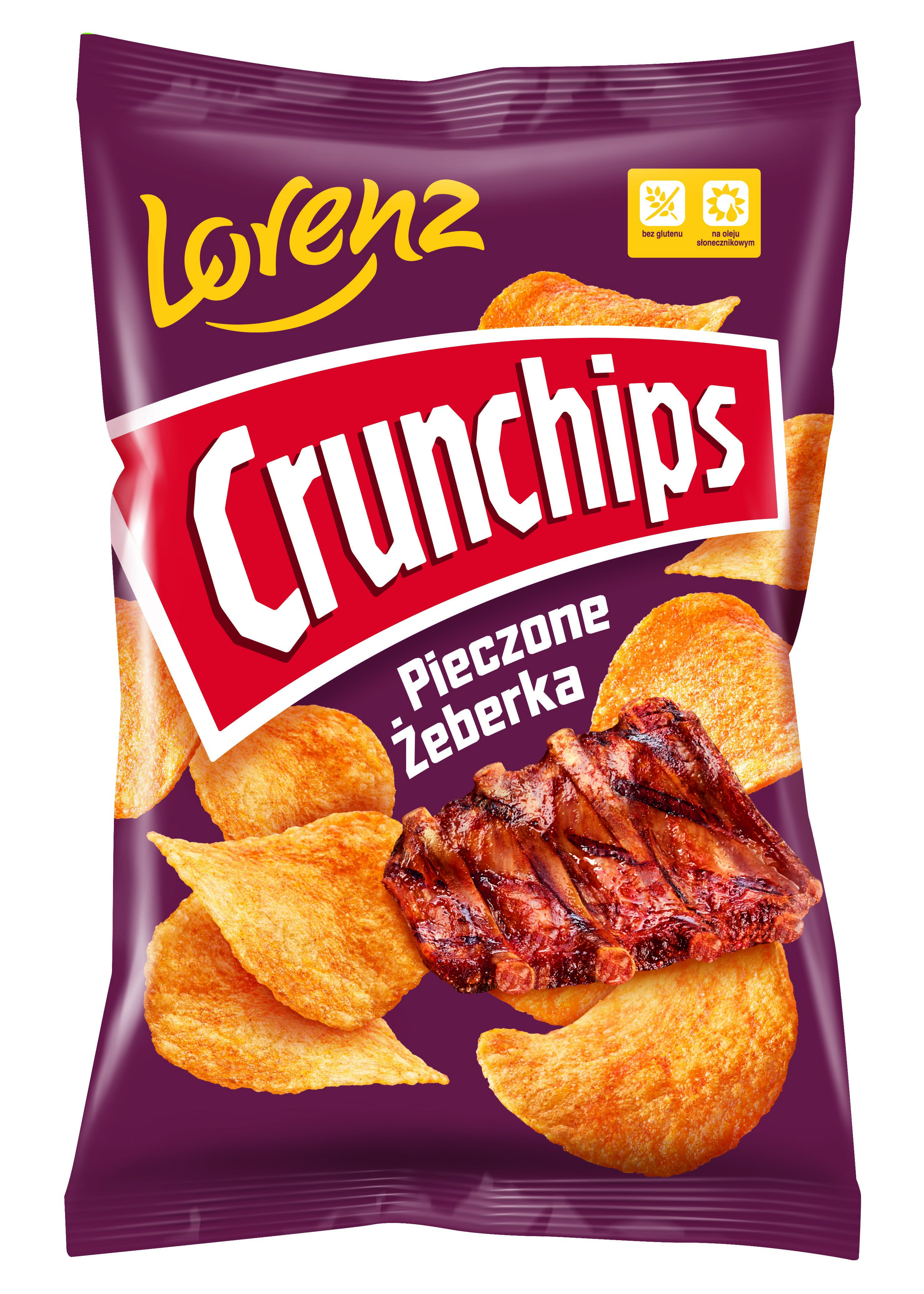 Chipsy Crunchips Pieczone Żeberka 140g esklep.polomarket.pl