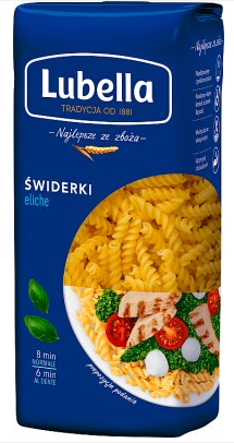 Makaron Lubella świderki 400g esklep.polomarket.pl
