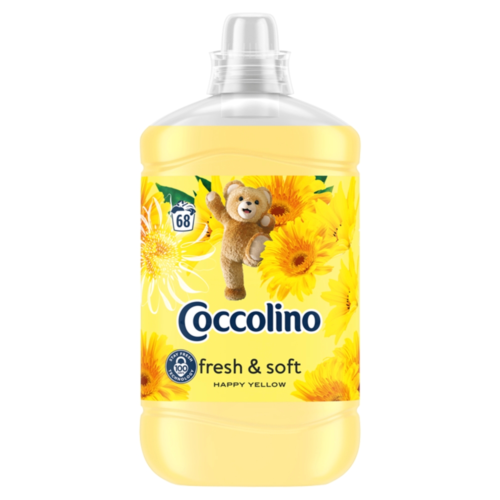Płyn do płukania Happy Yellow Coccolino68 prań 1,7l esklep.polomarket.pl
