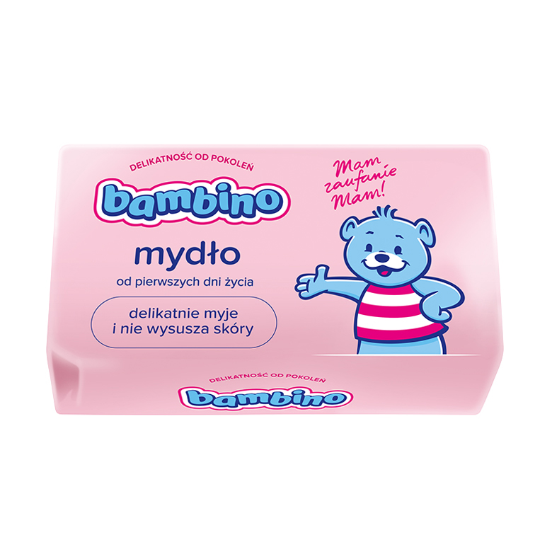 Mydlo w kostce   Bambino 90g esklep.polomarket.pl
