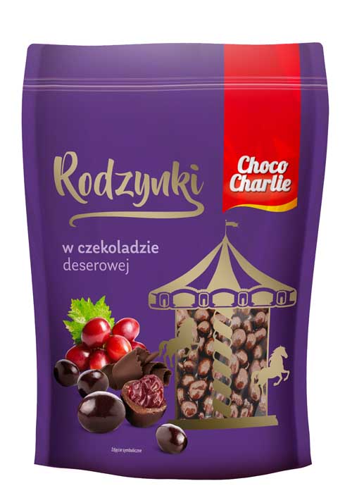 Choco Charlie Rodzynki w czekoladzie 300g