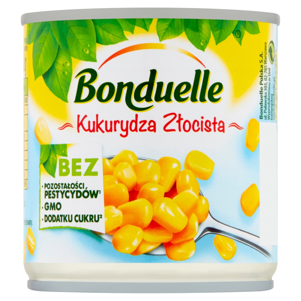 Kukurydza bonduelle złocista 170g esklep.polomarket.pl