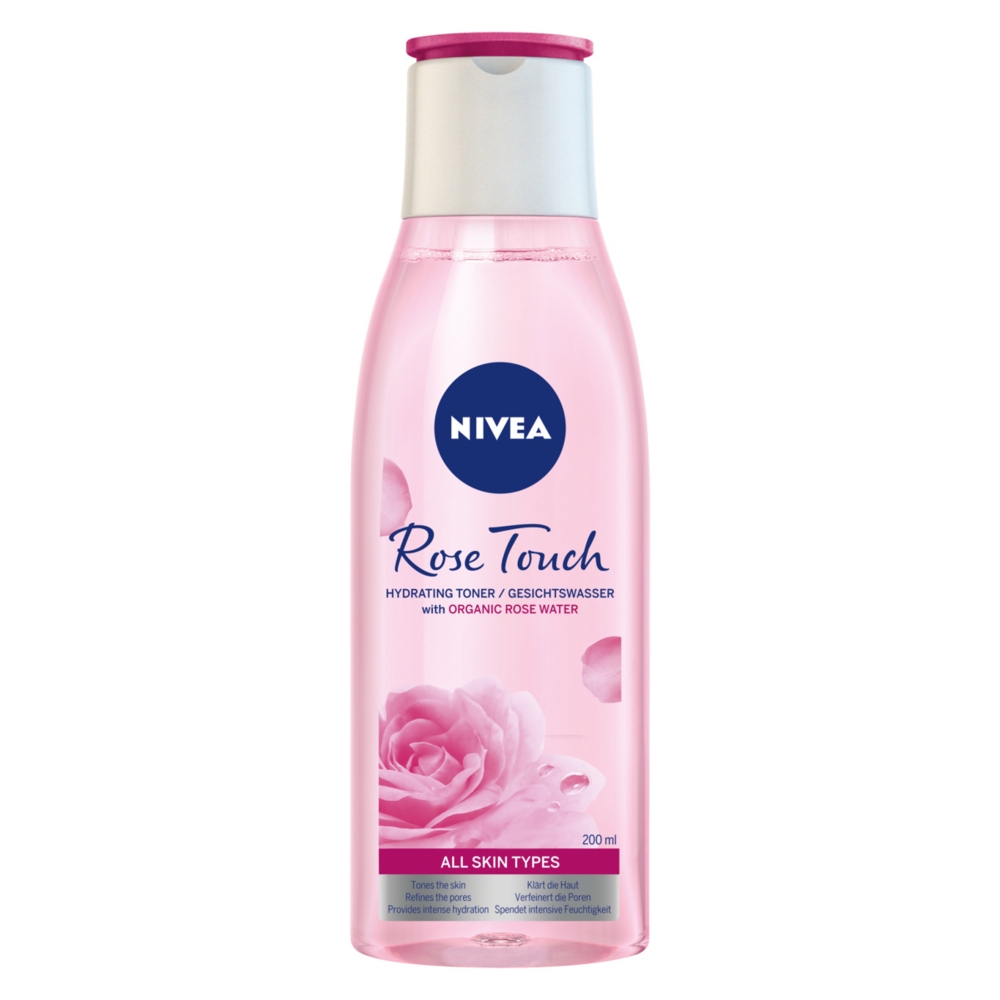 Rose Touch Tonik Nawilżający z organiczną wodą różaną Nivea 200 ml