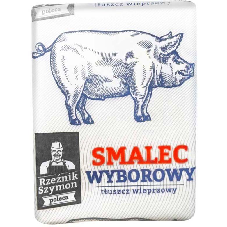 Smalec wyborowy  Rzeźnik Szymon 200g