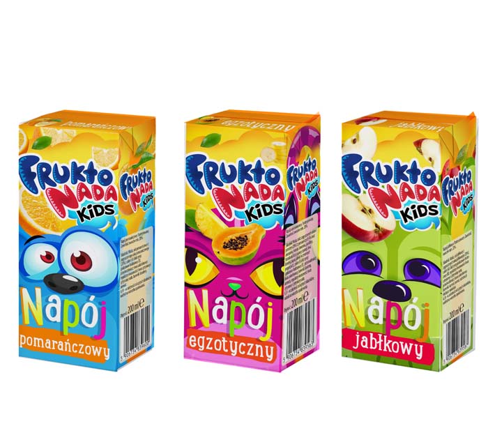 Fruktonada napój 200ml sort