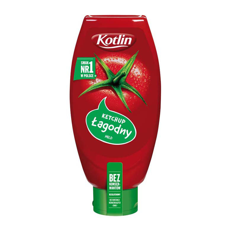 Ketchup łagodny  Kotlin 950g