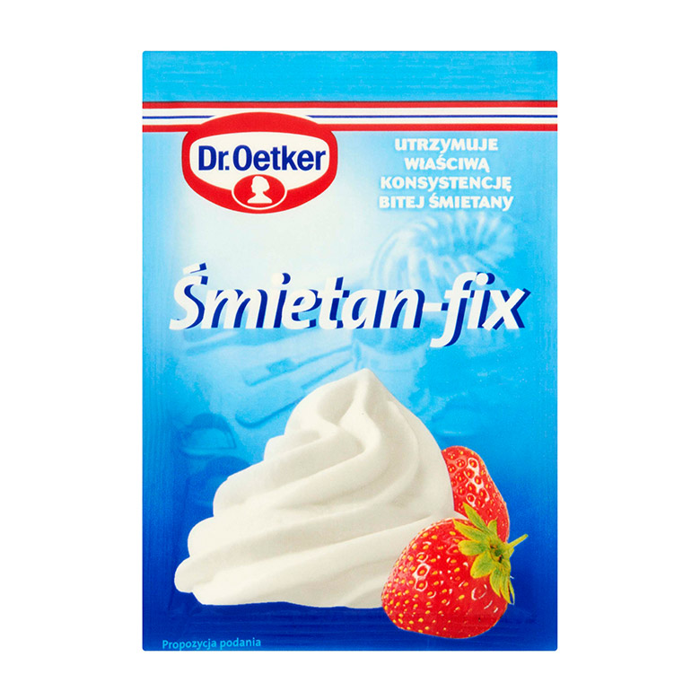 Zagęszczacz Śmietan Fix DrOetker 9g esklep.polomarket.pl