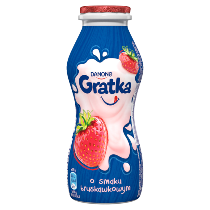 Jogurt truskawka Gratka Danone 170g