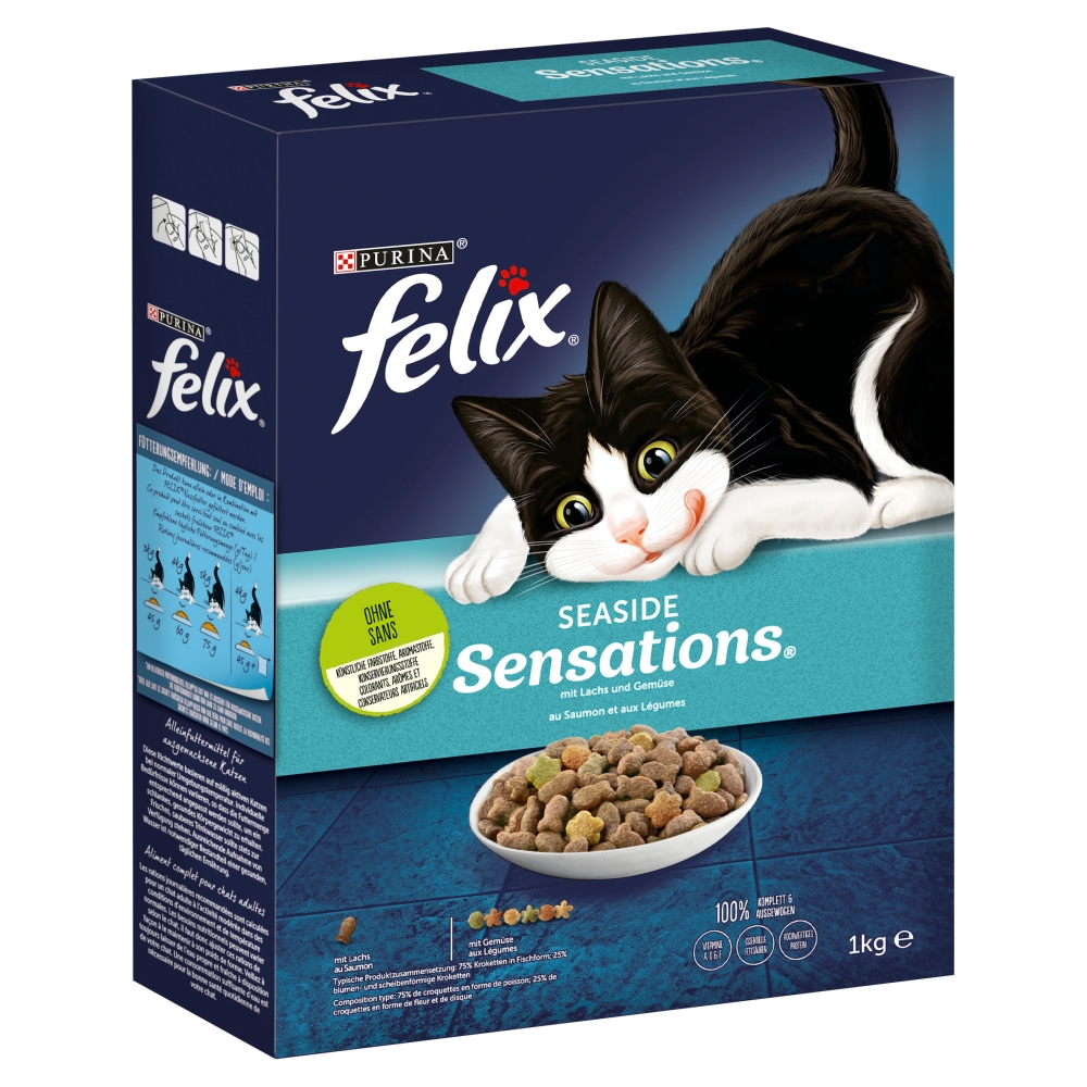 Karma Sensations Seaside łosoś Felix 1kg esklep.polomarket.pl