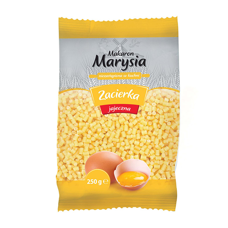 Makaron zacierka dwujajeczna Marysia 250g