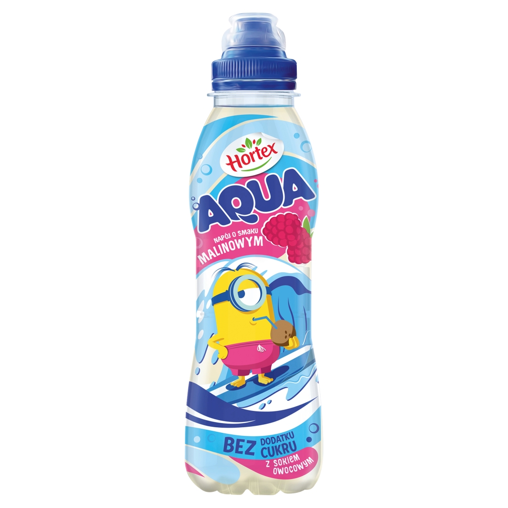 Napój Hortex Aqua o smaku malinowym 0,4l