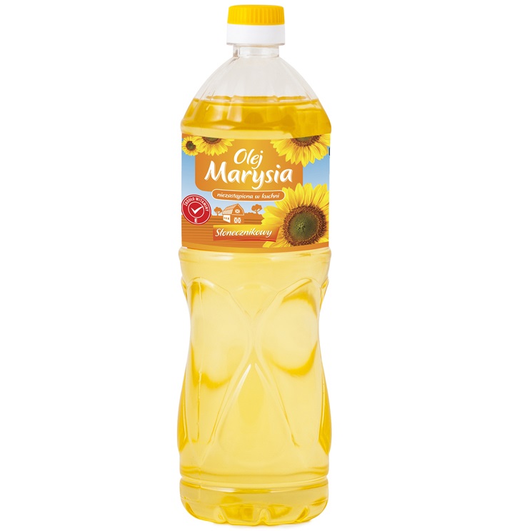 Olej słonecznikowy  Marysia 1L