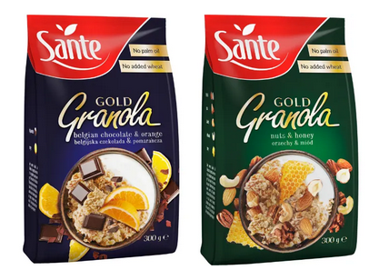Granola Gold Orzechowa 300g