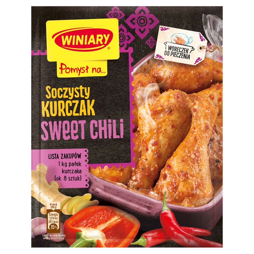 Pomysł Na Soczystego Kurczaka Słodkie Chili Winiary 41g esklep.polomarket.pl