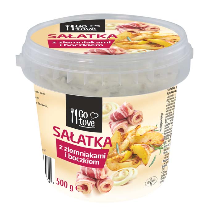 Go tove  Sałatka  ziem. z boczkiem 500g