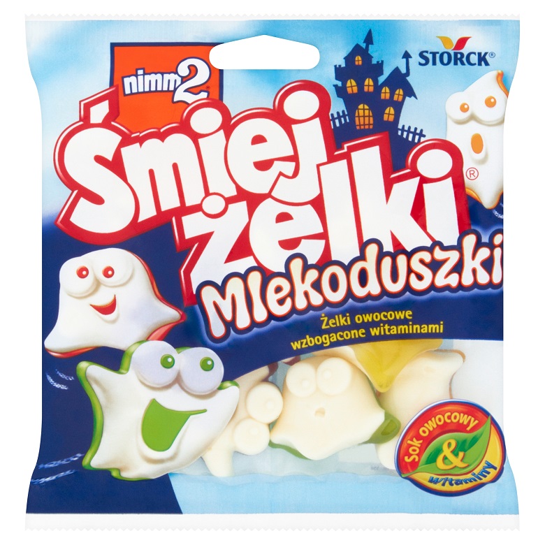 Żelki Śmiejżelki  Mlekoduszki Nimm2 90g esklep.polomarket.pl