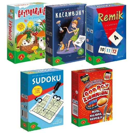 Gry planszowe mini mix
