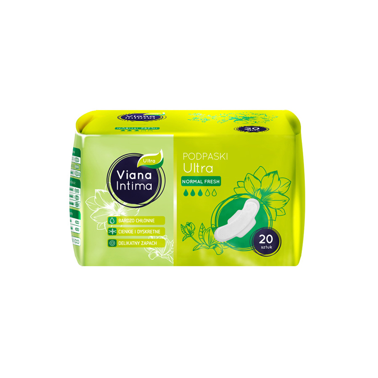 Podpaski ultra normal fresh Viana Intima 20szt.