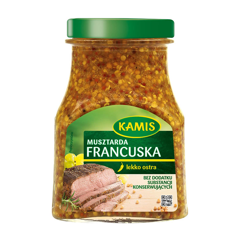 Musztarda francuska Kamis 185g