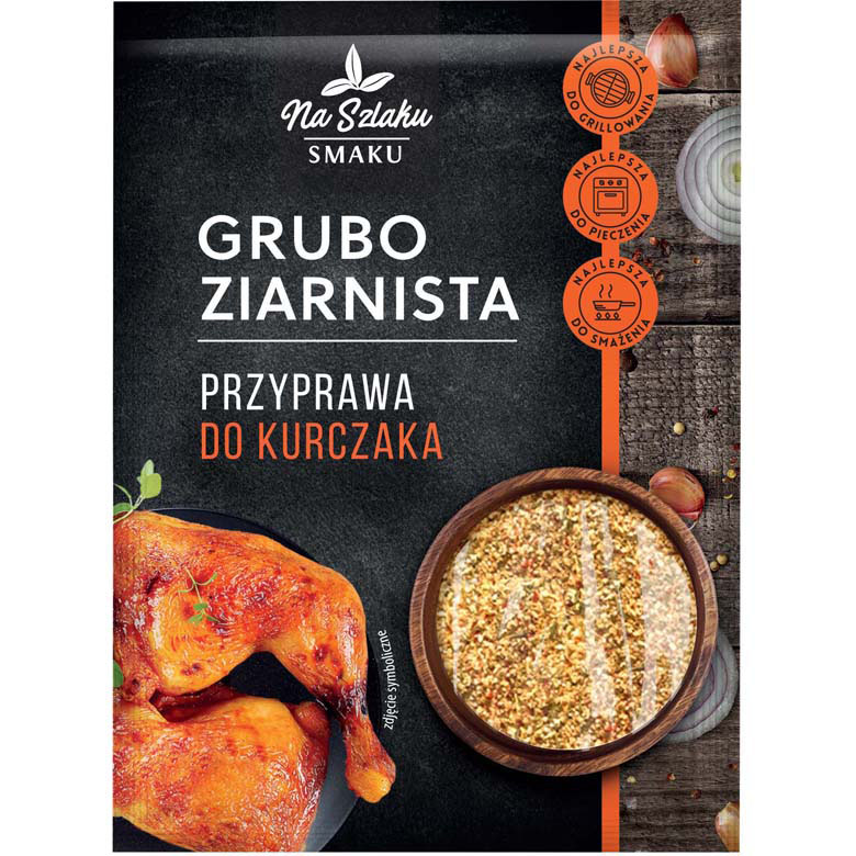 Przyprawa do kurczaka gruboziarnista NaSzlaku Smaku 30g
