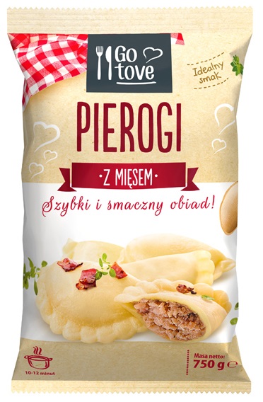 Pierogi z mięsem Go tove 750g