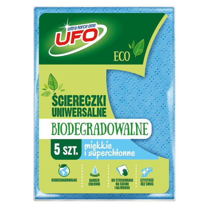 UFO ścierki uniwersalne miękkie i superchłonne 5szt.
