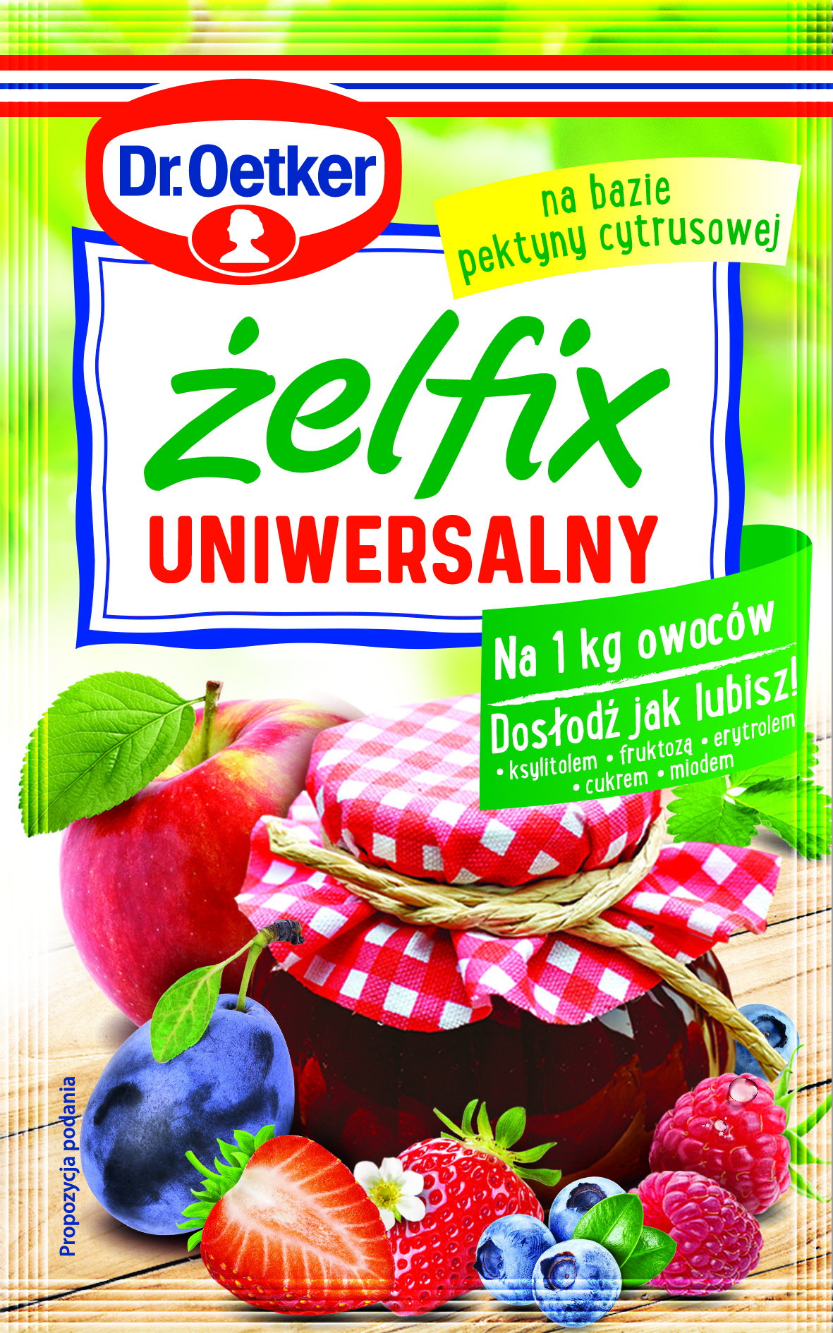 Żelfix uniwersalny Dr Oetker 20g esklep.polomarket.pl